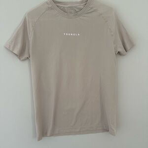 YoungLA Men's Beige T-Shirt